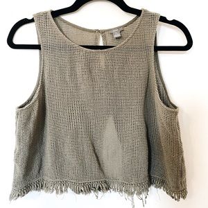 Knit Crop Tank